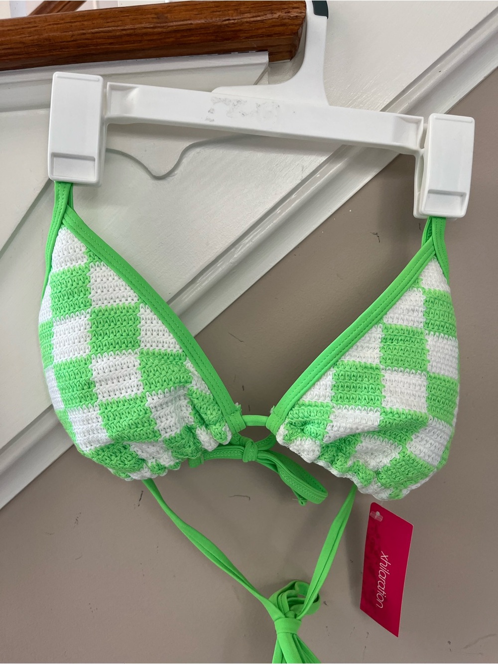 NWT Colorblock Bikini Top